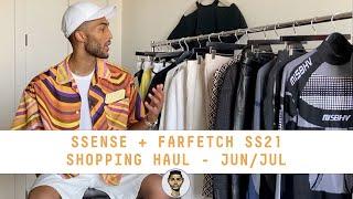 SSENSE + Farfetch SS21 Shopping Haul (Jun/Jul) + Outfit Ideas | Mens Fashion & Style | Jovel Roystan