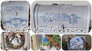 Thrift to Treasure. High End DIY Home Decor.