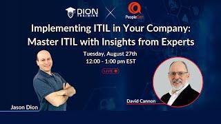 Implementing ITIL in Your Company: Master ITIL with Insights from Experts