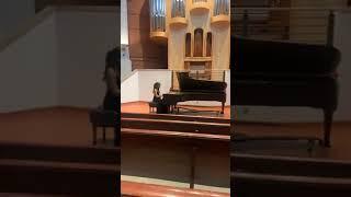 Indiria Everett Junior Year Recital Part 1