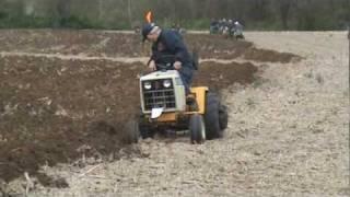 Cub Cadet 2072 plowing