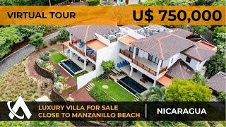 LUXURY! Villa House for Sale close to Manzanillo Beach | Nicaragua Real Estate