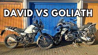 Royal Enfield Himalayan 450 vs. BMW GS 1200