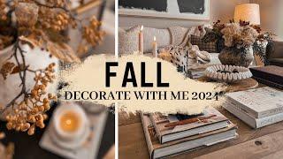 FALL DECORATE WITH ME || FRONT ENTRYWAY || LOFT || SIDEBOARD || 2024