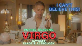 VIRGO  I CAN'T BELIEVE THIS YOU ARE ABOUT TO BE WITH YOUR SOULMATE! OCTOBER TAROT READING