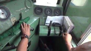 [IRFCA] Inside Alco WDM2A Locomotive,110 KMPH Ultimate Footplating