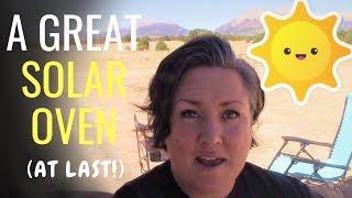 Finally! The BEST SOLAR OVEN EVER! Easy, Affordable, & Cooks ANYTHING!