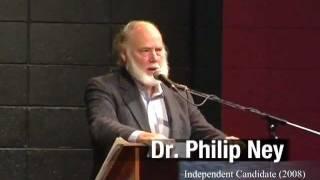 Dr. Philip Ney - Final Statement: Times Colonist All-Candidates Meeting (2008)