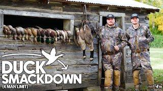 Opening Weekend Duck Hunt | SMACK DOWN!!! (4 Man Limit)