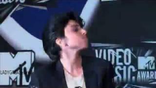 Lady Gaga's Jo Calderone Poses Backstage MTV VMAs 2011