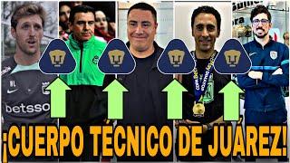 DE LUJOEL INCREÍBLE CUERPO TÉCNICO  DE PUMAS | LLEGARÍA A PUMAS |  REFUERZOS PUMAS 2025