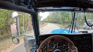 POV Going Through Some Woods In a Kenworth W900! (Pt.1)