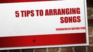 Music Production Tips - 5 Tips to Arranging Music #beatmaking #musicproduction