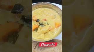 Short# Good ,filling Dish#Chapathi & Vegetable Kurma