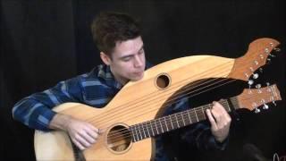 Clocks - Coldplay - Harp guitar by Jamie Dupuis