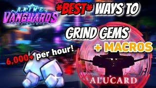 The *BEST* WAYS TO FARM AND GRIND GEMS! - Anime Vanguards