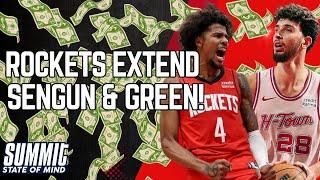 Houston Rockets Sign Jalen Green & Alperen Sengun To Rookie Extensions! | Summit State Of Mind