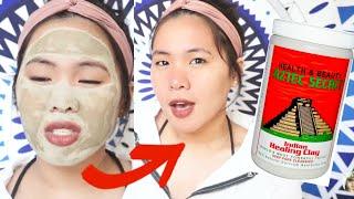 "ENGLISH ONLY" REVIEW //  Aztec clay mask // klathrel