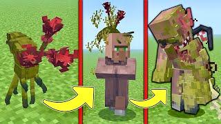 НОВЫЙ МОД НА ПАРАЗИТОВ В МАЙНКРАФТ Minecraft