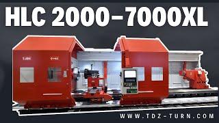 Prohlídka HLC 2000-7000XL | Horizontální CNC soustruh | TDZ Turn #viralvideo#machine#youtube