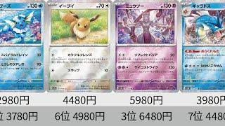 【ポケカ】高騰してます！マスターボールミラー最新販売価格ランキング！ポケモンカード151 24年8月【Pokémon cards】Marketprice ranking of Masterball