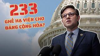 02NOV24 | DỰ ĐOÁN: ĐẢNG CỘNG HÒA SẼ CÓ 233 GHẾ HẠ VIỆN?