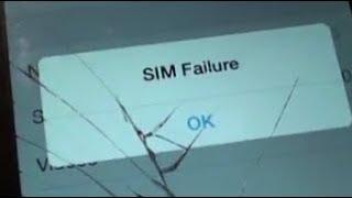 iPhone 4: Fixing SIM Failure / Invalid SIM