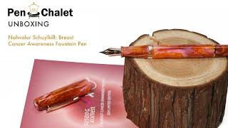 A Stunning Release - Nahvalur Schuylkill: Breast Cancer Awareness Fountain Pen