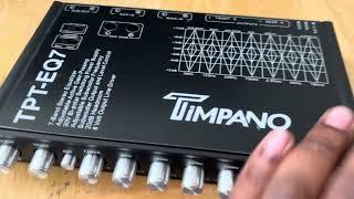 Timpano Unboxing TPT-EQ7 Equalizer