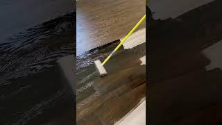 Jacobean Stain On A Water Popped Red Oak! #flooring #hardwood