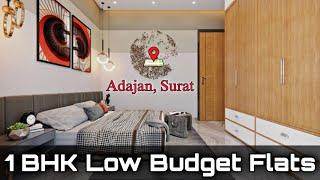 1 BHK Flats For Sale in New Project @ #adajan #surat | Low Budget Flats in Adajan