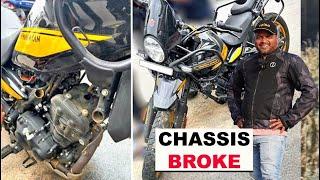 Himalayan 450 CHASSIS Broke - My Honest Opinion