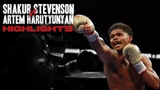 Shakur Stevenson vs Artem Harutyunyan | HIGHLIGHTS