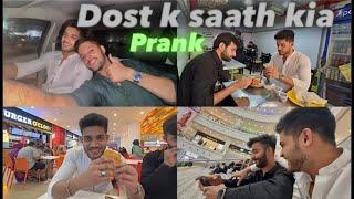 Dost k saath kia luckyone mai prank  | day spent with manav  | jummah or biryani 