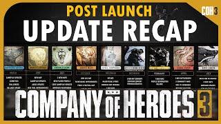 'How Far We Have Come' Update Recap & Future | Company of Heroes 3