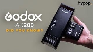 Godox AD200 / AD200 Pro Witstro Portable Outdoor Flash Strobe Tips and Tricks | Did You Know?