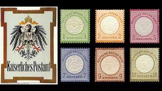 Briefmarken Ausgaben Deutsches Reich 1872