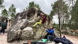 Parapluie (Fb 7a/6c+) - 95.2 - Fontainebleau