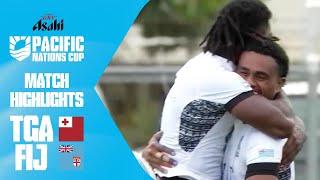 Pacific Perfection! ⭐ | Tonga v Fiji | Asahi Super Dry Pacific Nations Cup | Match Highlights