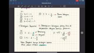 BAB 1 Sistem Bilangan | Matematika Dasar | Alternatifa