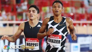 Donavan Brazier holds off fellow American for Monaco 800m crown | NBC Sports