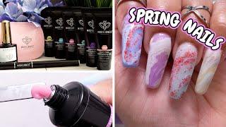 POLYGEL NAILS | Beginner Modelones POLYGEL KIT | Polygel Nail Tutorial | Summer Polygel Kit Review