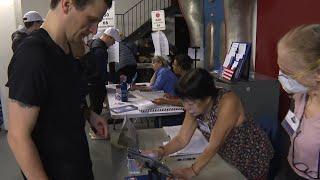 US election: Voters in New York City head to polls in early hours of US election day | AFP