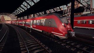 TSW 4 live: RE9 to Koln Hbf (7:18am)