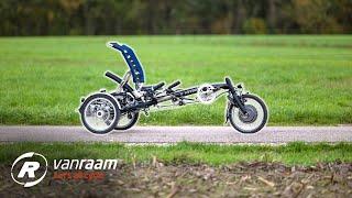 The Easy Sport Small recumbent tricycle product video | Van Raam