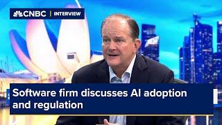 Software firm discusses AI adoption and regulation