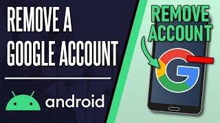 How to REMOVE Google Account From Android Phone