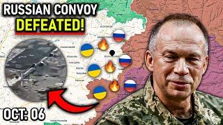 06 Oct: Convoy Defeated near Kostiantynivka, Latest Status on the Map | Russia Ukraine War Update