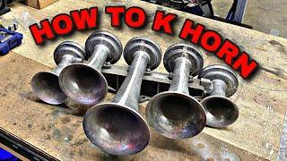 How to Take apart a K5LA and a overview of K Horns.