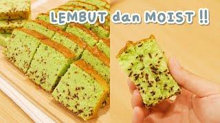 SUPER LEMBUT dan MOIST!! BOLU MENTEGA PANDAN!!